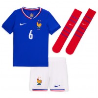 Camisa de time de futebol França Eduardo Camavinga #6 Replicas 1º Equipamento Infantil Europeu 2024 Manga Curta (+ Calças curtas)